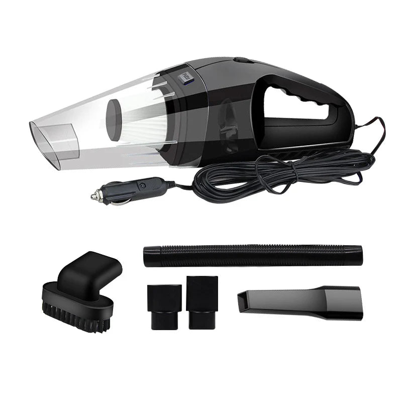 Compact Handheld Vacuum 12V 120W Mini Portable Cleaner